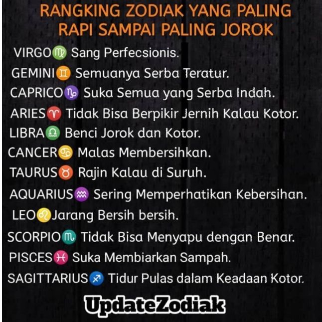 Detail Gambar Semua Zodiak Nomer 26