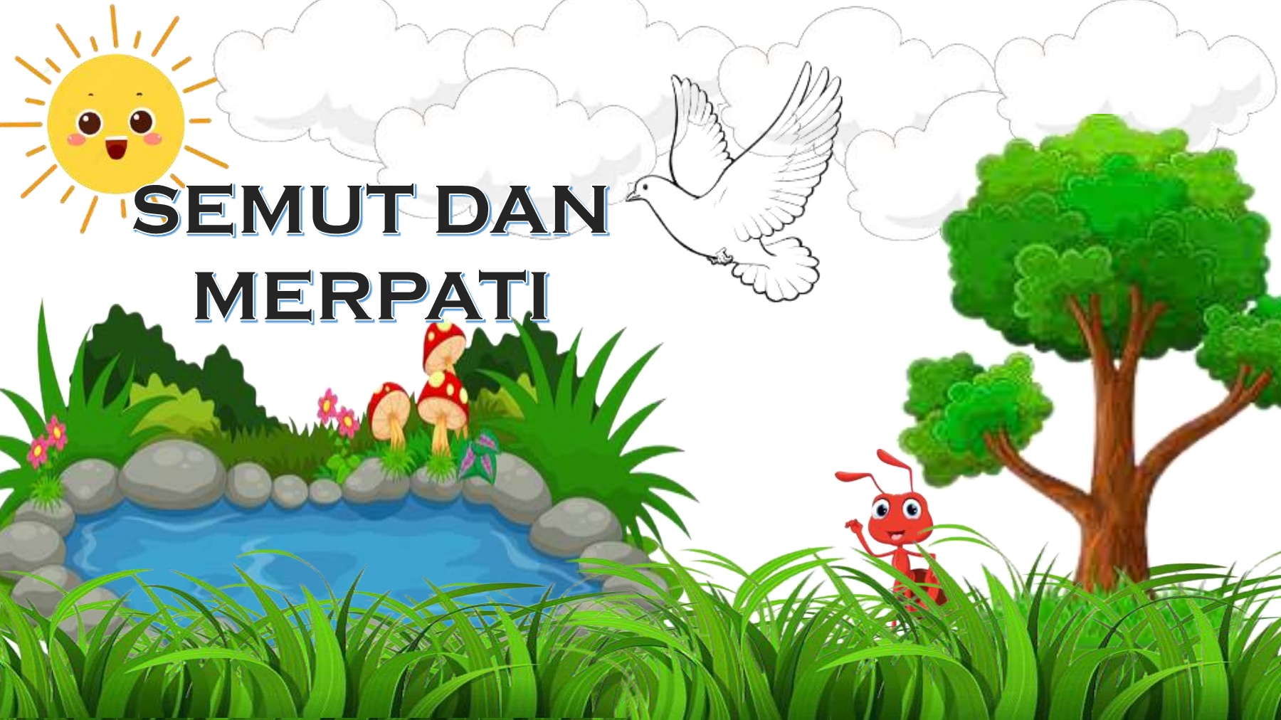 Detail Gambar Semut Ditolong Merpati Nomer 43