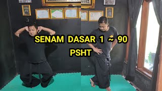 Detail Gambar Senam Dasar Psht 1 90 Nomer 6