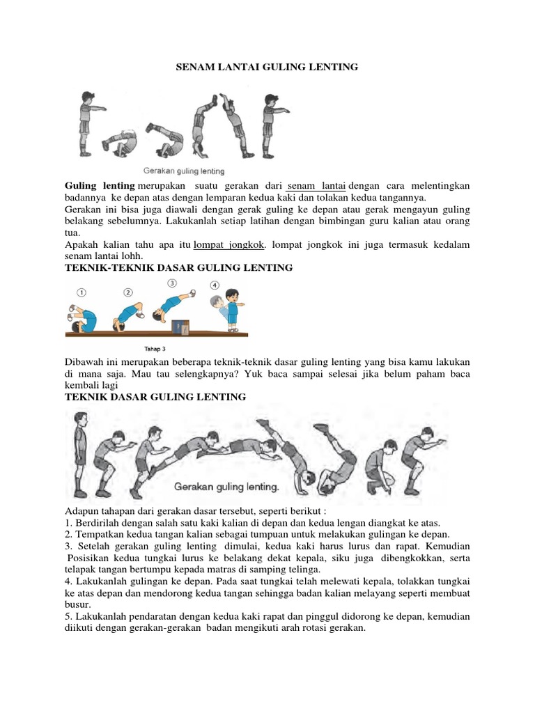 Detail Gambar Senam Lantai Guling Lenting Nomer 34