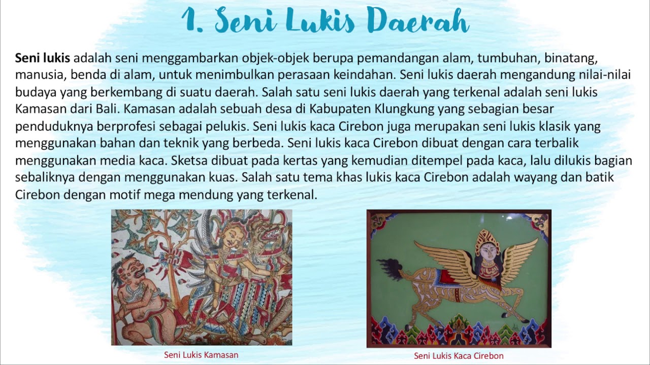 Detail Gambar Seni Lukis Daerah Nomer 48