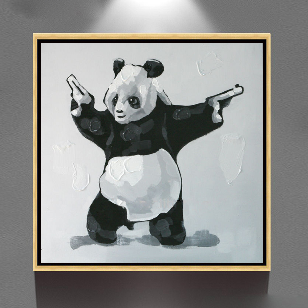 Detail Gambar Seni Lukis Panda Nomer 2