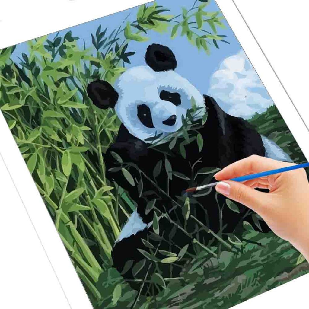 Detail Gambar Seni Lukis Panda Nomer 20