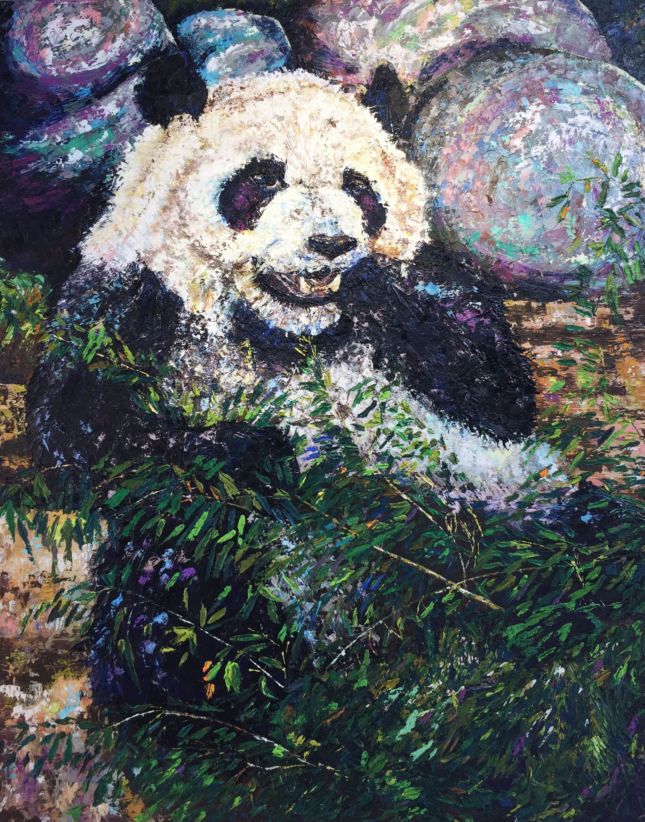 Detail Gambar Seni Lukis Panda Nomer 56