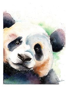 Detail Gambar Seni Lukis Panda Nomer 8