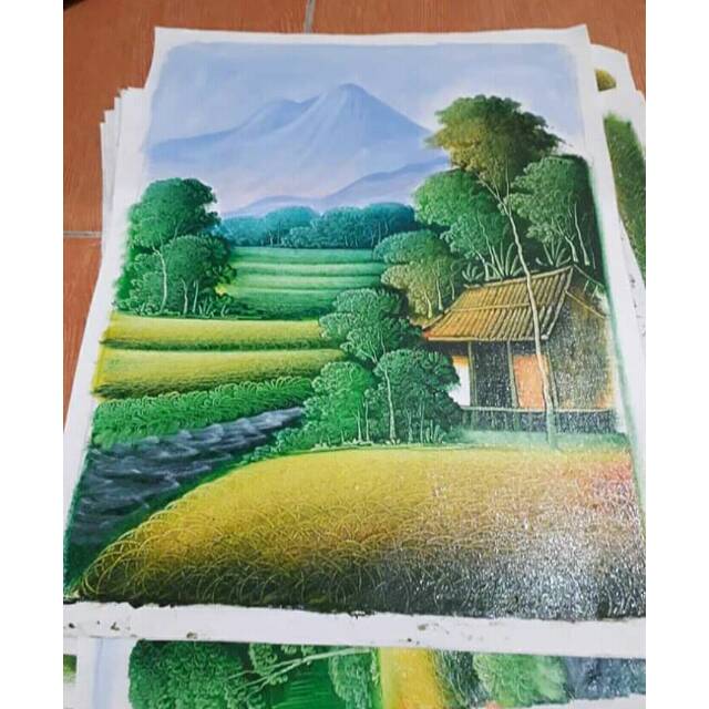 Detail Gambar Seni Rupa Pemandangan Nomer 25