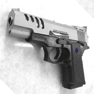 Detail Gambar Senjata Mainan Hitam Putih Nomer 18