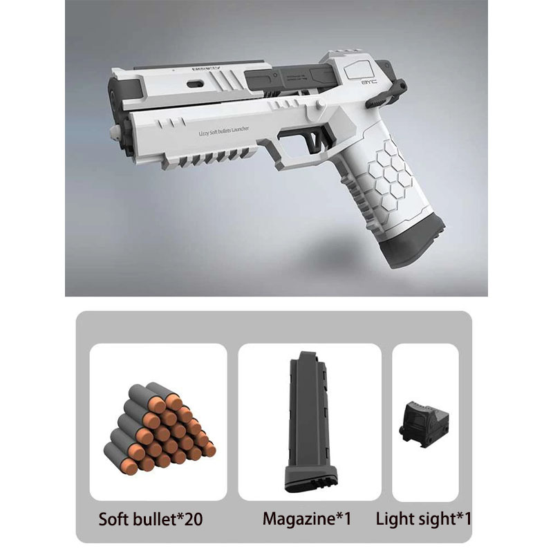 Detail Gambar Senjata Mainan Hitam Putih Nomer 5