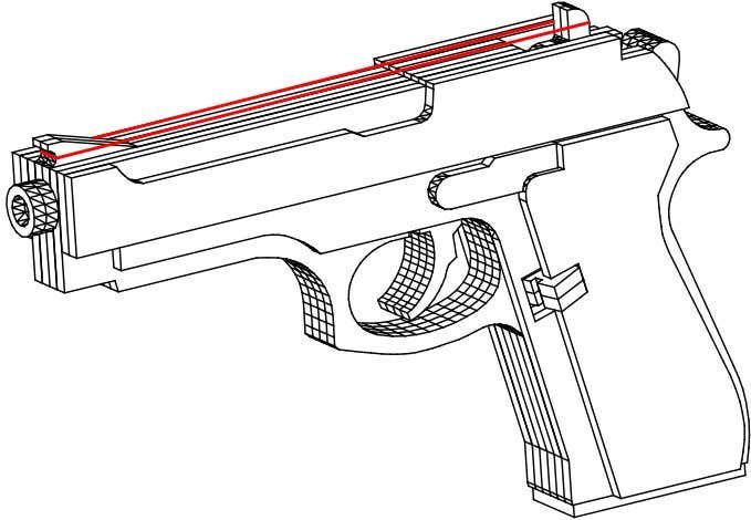 Detail Gambar Senjata Mainan Hitam Putih Nomer 41