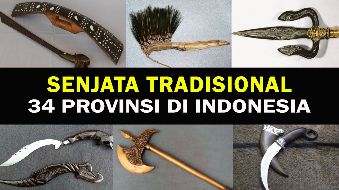 Detail Gambar Senjata Tradisional Di Indo Nomer 12