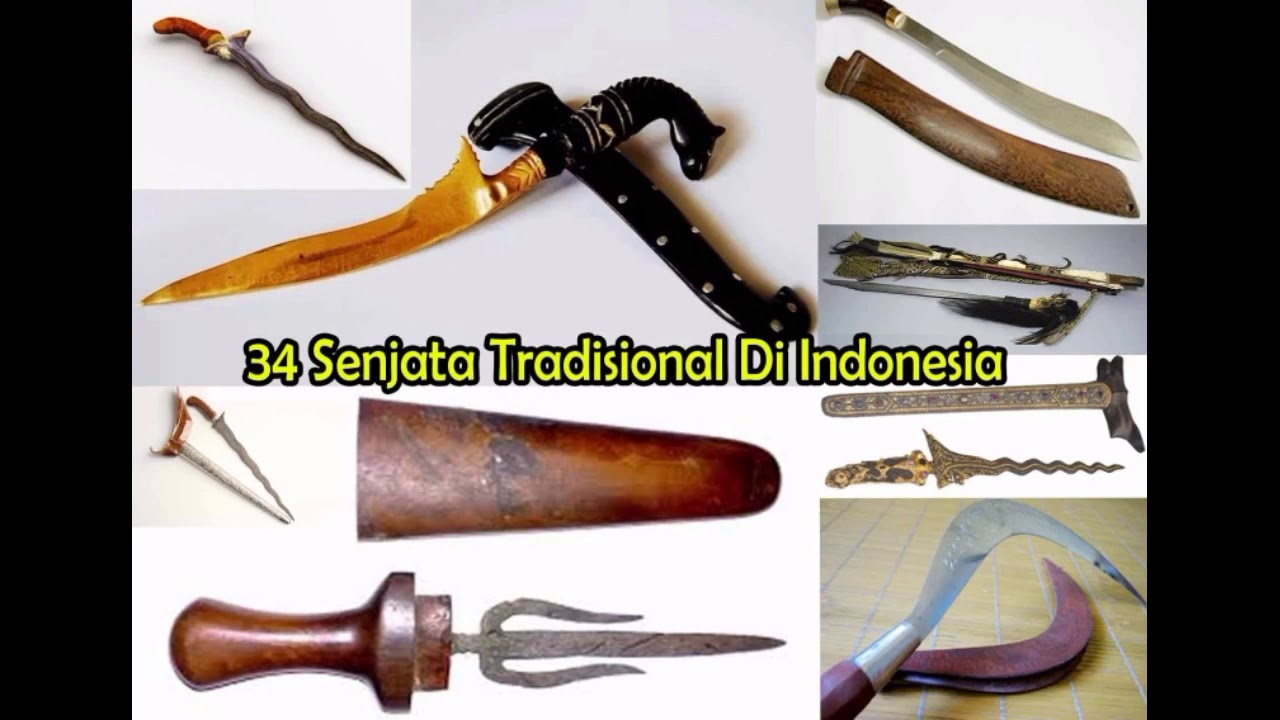 Detail Gambar Senjata Tradisional Di Indo Nomer 14