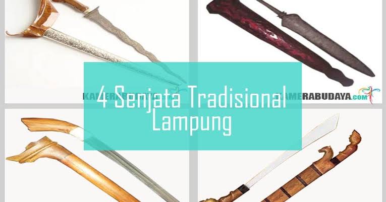 Detail Gambar Senjata Tradisional Gambar Senjata Tradisional Lampung Nomer 12