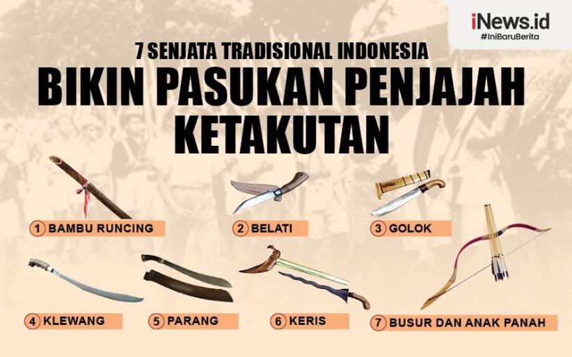 Detail Gambar Senjata Tradisional Indonesia Nomer 7