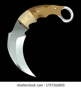 Detail Gambar Senjata Tradisional Kerambit Nomer 12