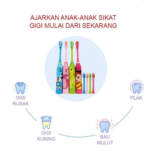 Detail Gambar Senter Gambar Menggosok Gigi Kartun Nomer 26