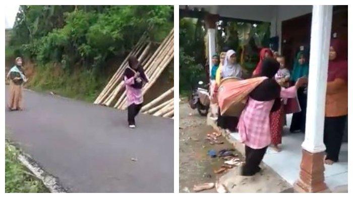 Detail Gambar Seorang Ibu Menggendong Anaknya Sambil Membawa Kayu Nomer 13