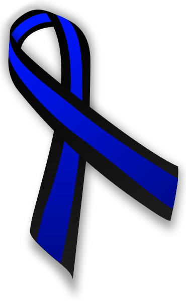 Black Ribbon Police Badge - KibrisPDR