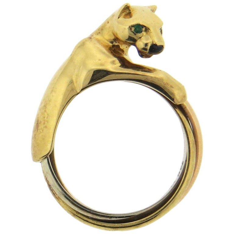 Detail Cartier Leopard Ring Nomer 21