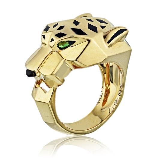 Detail Cartier Leopard Ring Nomer 7