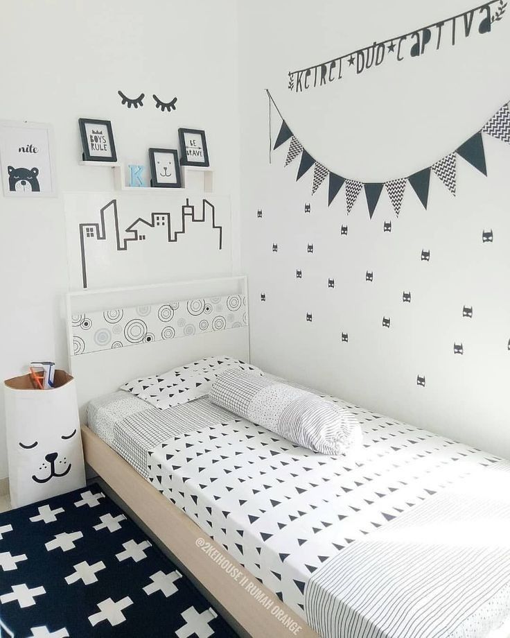 Detail Dekorasi Kamar Aesthetic Hitam Putih Nomer 8