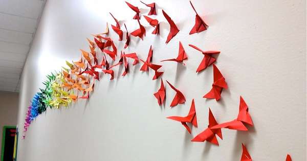 Detail Dekorasi Kamar Dengan Kertas Origami Nomer 51
