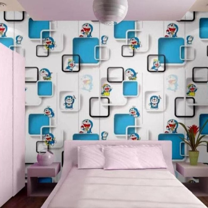 Detail Dekorasi Kamar Dengan Wallpaper 3d Nomer 25