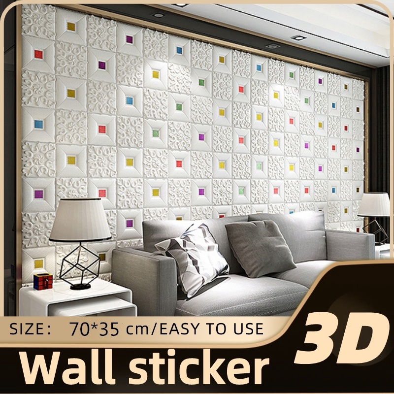 Detail Dekorasi Kamar Dengan Wallpaper 3d Nomer 27