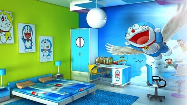 Detail Dekorasi Kamar Gambar Doraemon Nomer 37