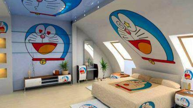 Detail Dekorasi Kamar Gambar Doraemon Nomer 48