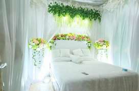 Detail Dekorasi Kamar Pengantin Sederhana Nomer 58