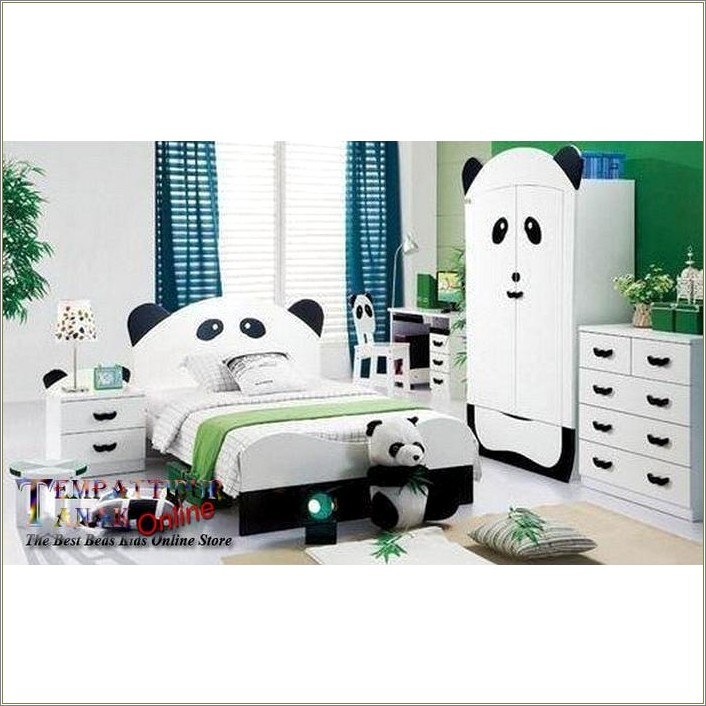 Detail Dekorasi Kamar Tidur Serba Panda Nomer 3