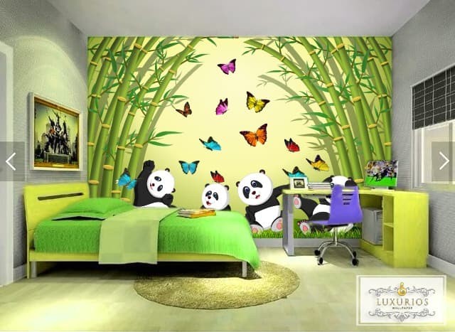 Detail Dekorasi Kamar Tidur Serba Panda Nomer 29