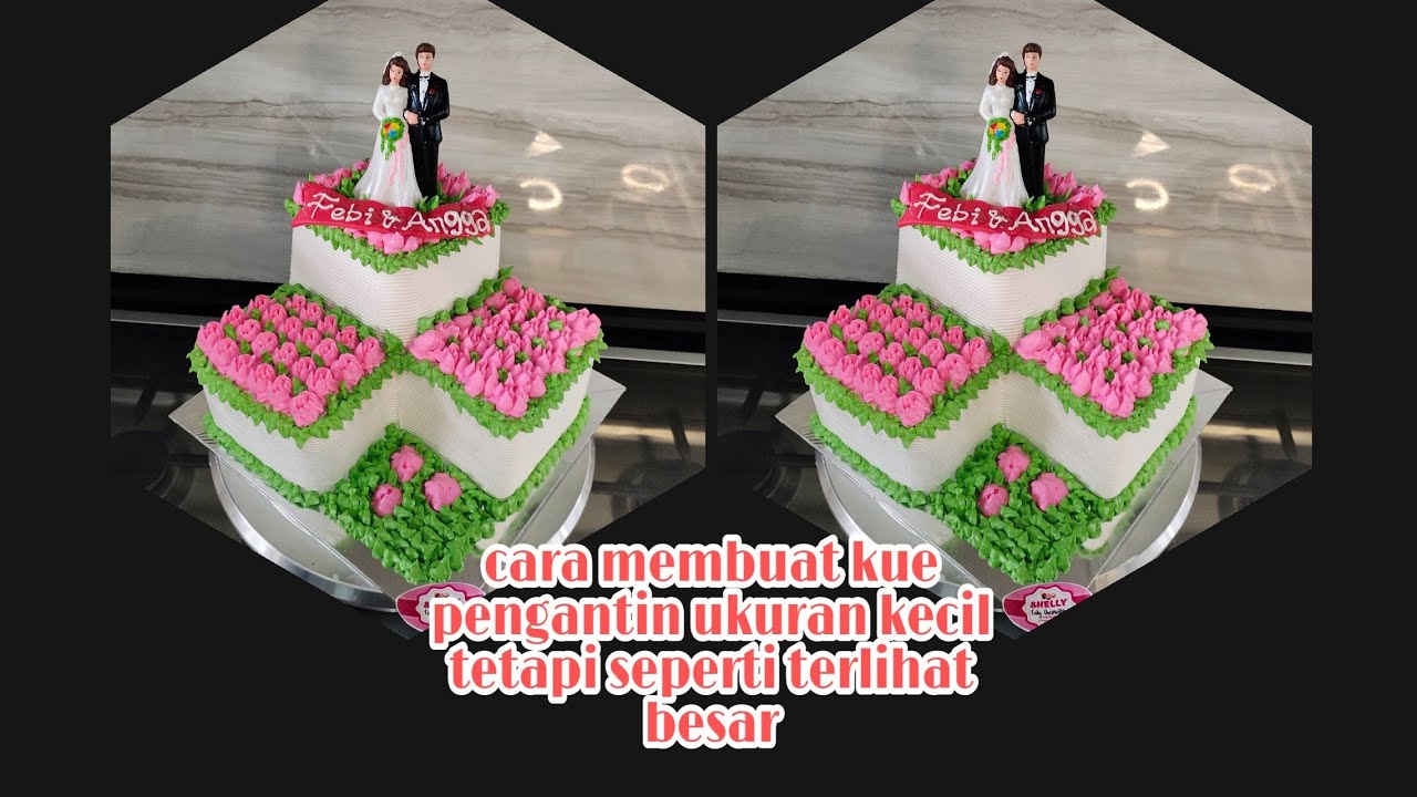 Detail Dekorasi Kue Pengantin Nomer 29