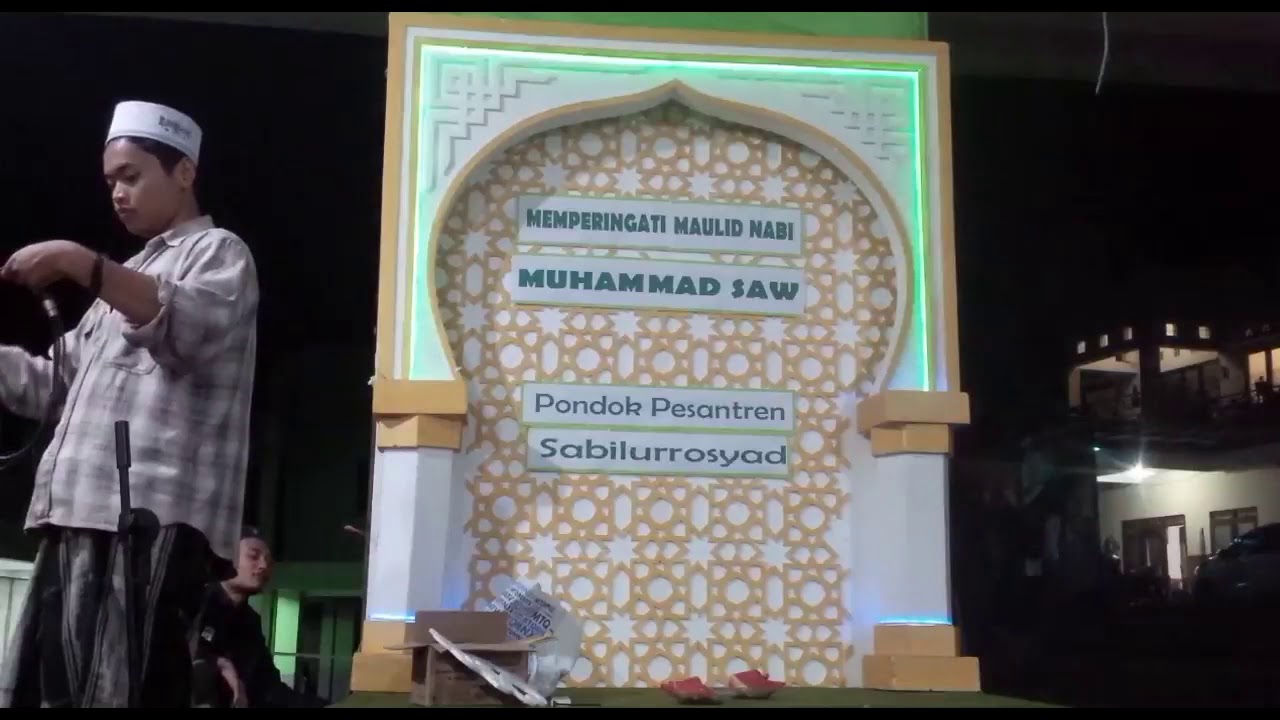 Detail Dekorasi Panggung Maulid Nomer 23