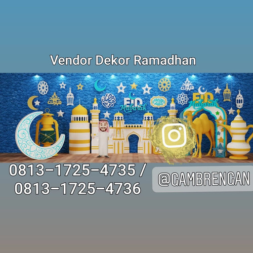 Detail Dekorasi Ramadhan Styrofoam Nomer 25