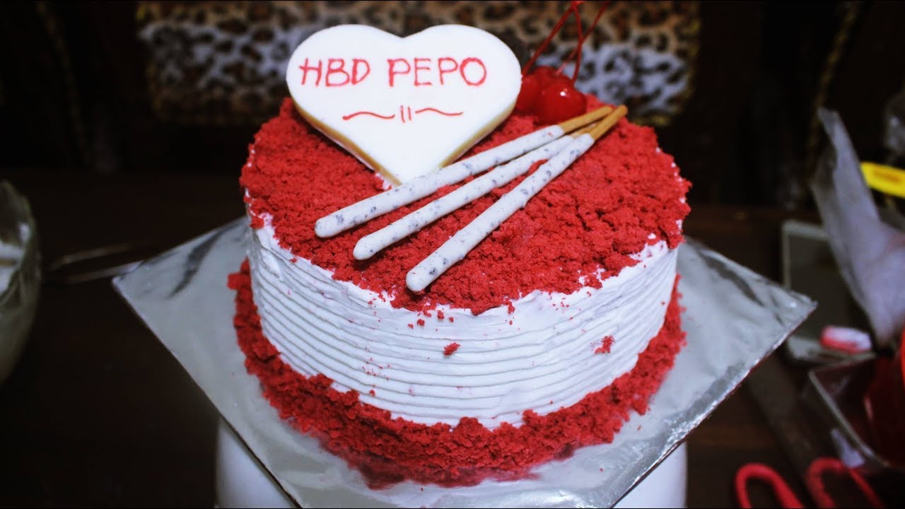 Detail Dekorasi Red Velvet Cake Nomer 5