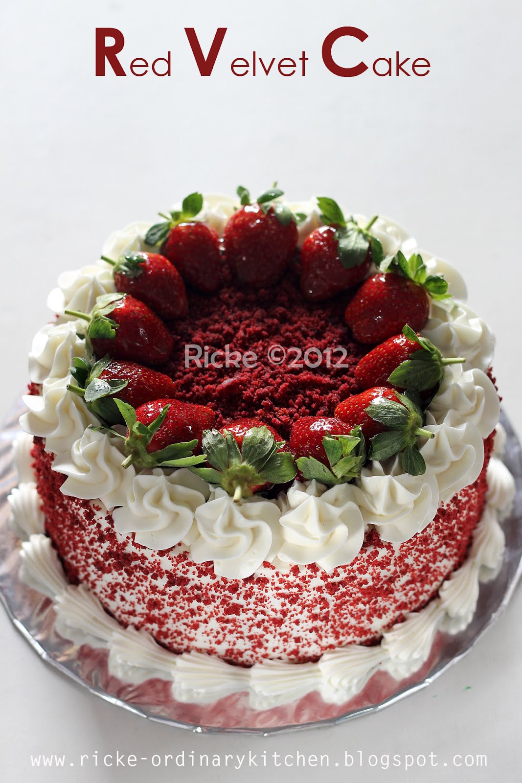 Detail Dekorasi Red Velvet Cake Nomer 7