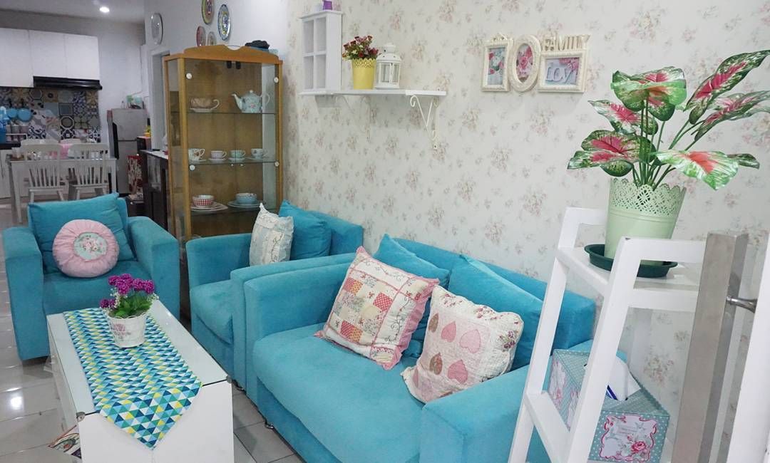 Detail Dekorasi Ruang Tamu Shabby Chic Nomer 29