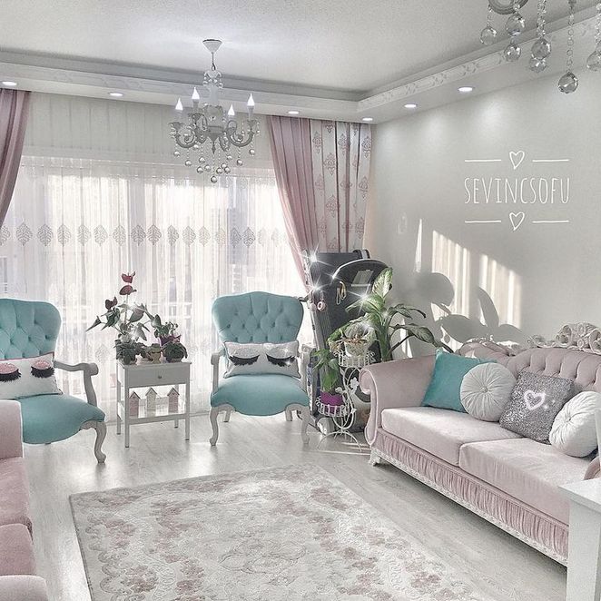 Detail Dekorasi Ruang Tamu Shabby Chic Nomer 39