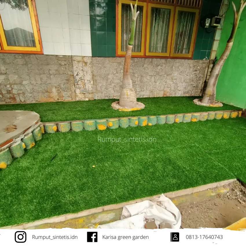 Detail Dekorasi Rumah Dengan Rumput Sintetis Nomer 33