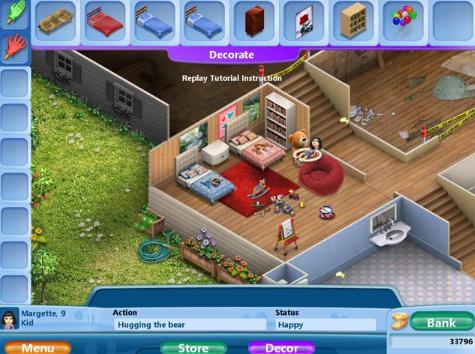 Detail Dekorasi Rumah Virtual Families 2 Nomer 20