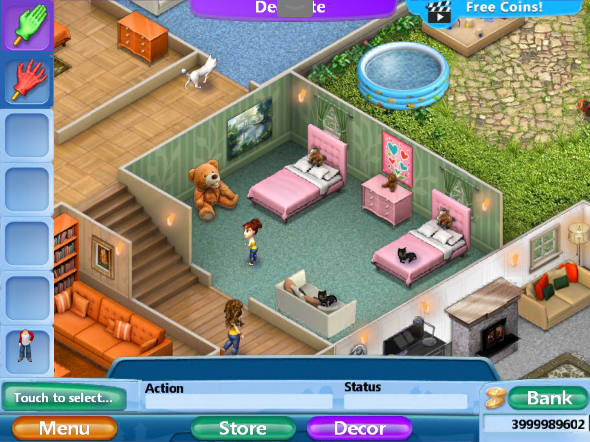 Detail Dekorasi Rumah Virtual Families 2 Nomer 4