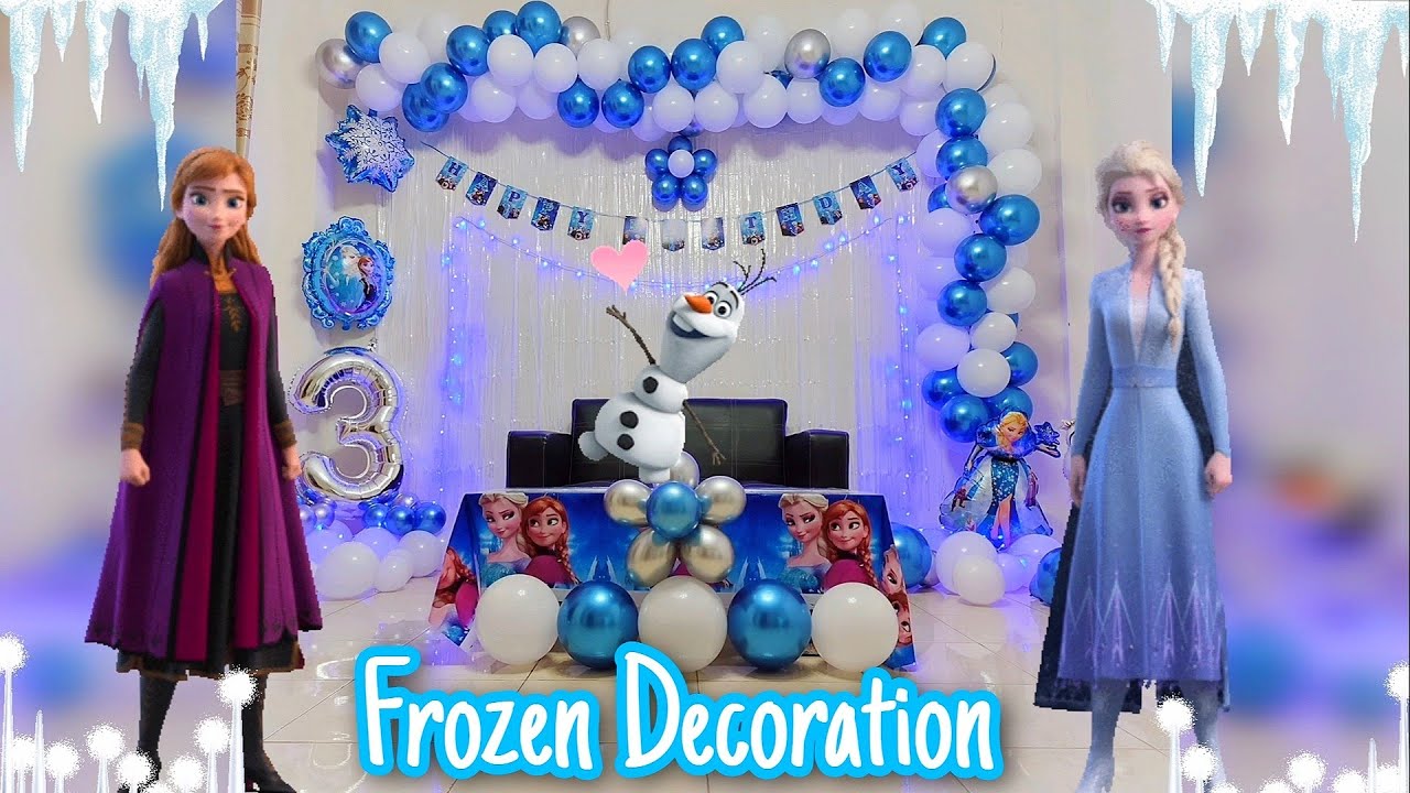 Dekorasi Tema Frozen - KibrisPDR