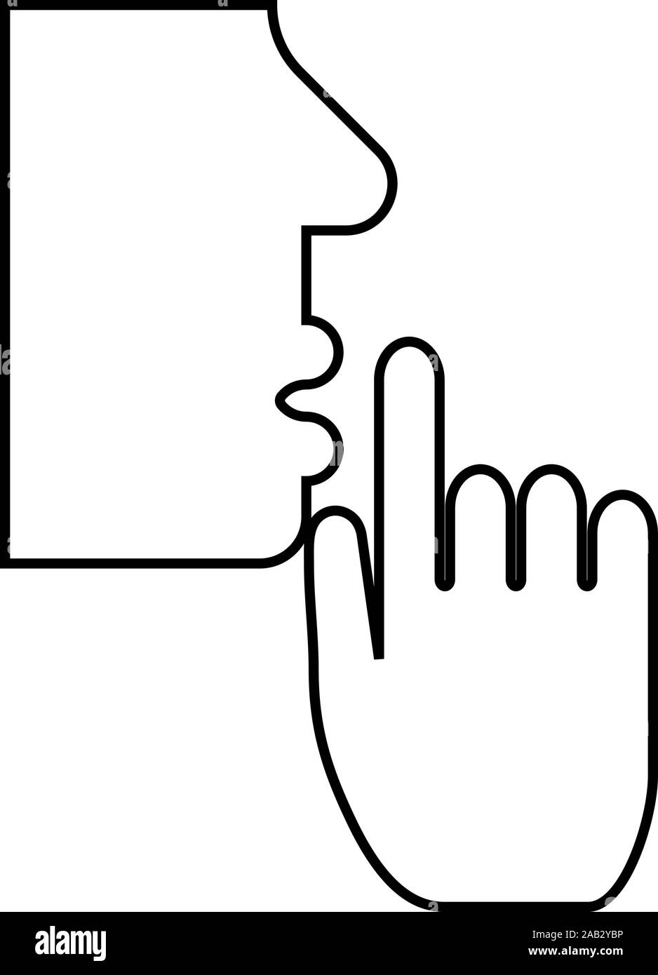 Detail Piktogramm Finger Weg Nomer 13