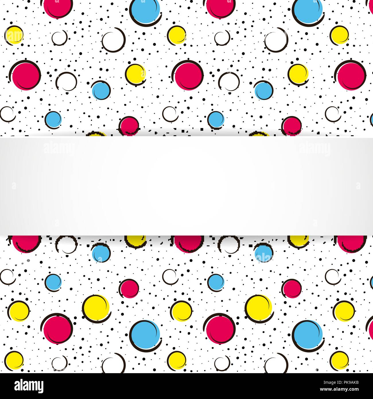 Pop Art Dots Background - KibrisPDR