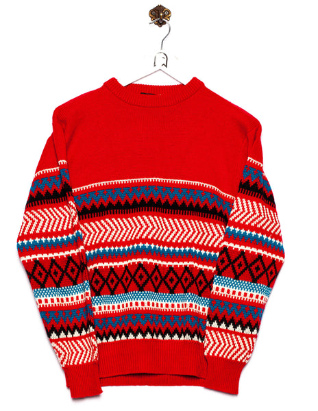Detail Pullover Mit Muster Nomer 3