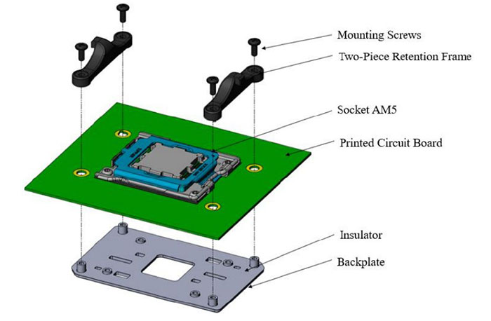 Detail Sockel Tr4 Mainboard Nomer 13