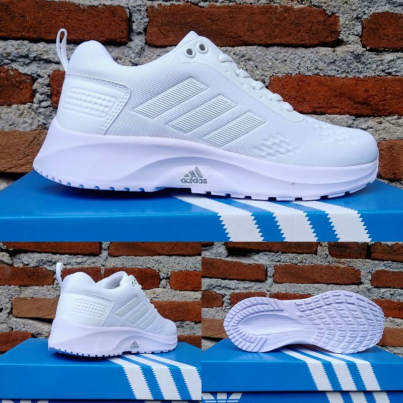 Detail Gambar Sepatu Adidas Warna Putih Nomer 33