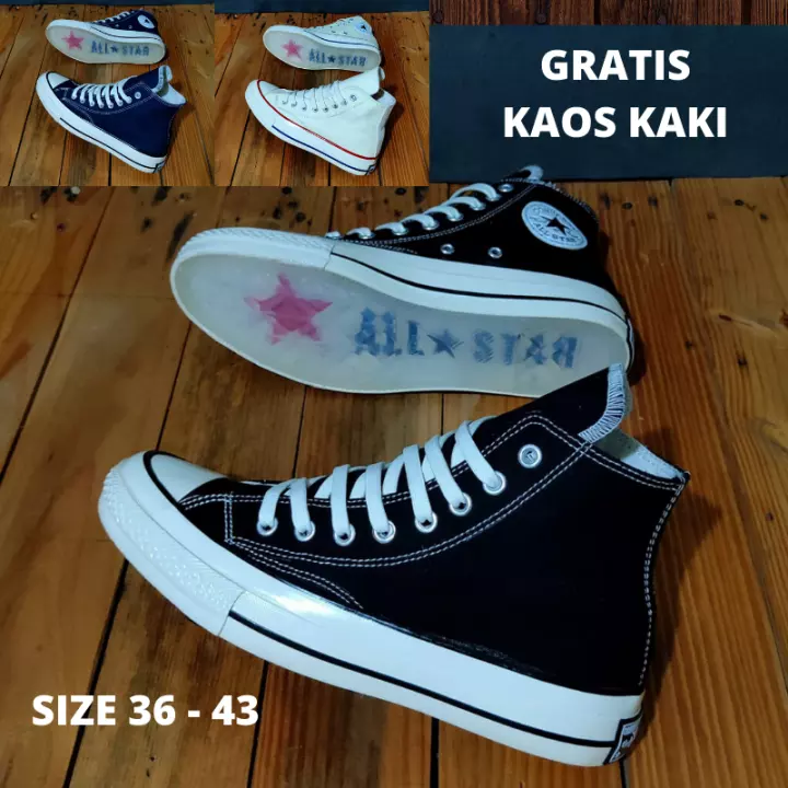 Detail Gambar Sepatu All Star Ori Nomer 33