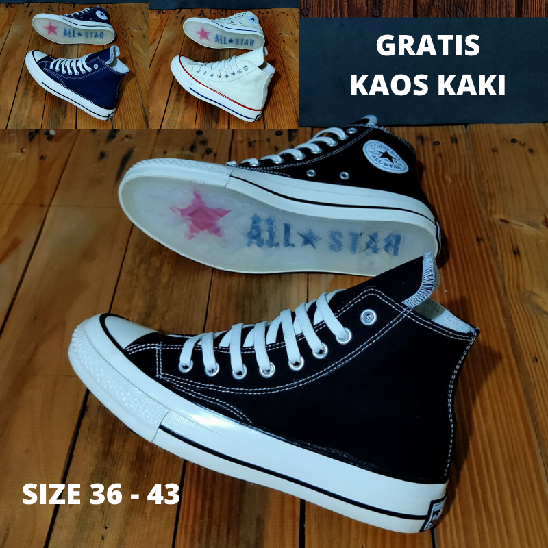 Gambar Sepatu All Star Tinggi - KibrisPDR